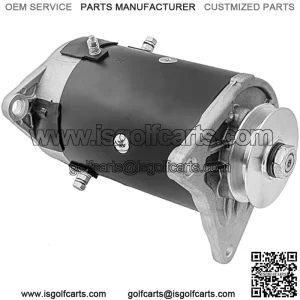 New 12V Starter Generator Compatible with EZ GO Golf Cart 4 Cycle Engine Turf Utility Industrial Cart Medalist GSB107-10B GSB107-10C 25533-G01 26993-G01 27065-G01