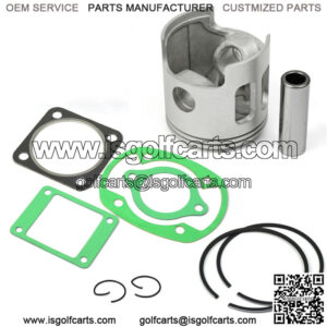 Piston Gasket Kit & Piston Ring For Yamaha G1 2-Cycle Gas Golf Cart 1978-1989