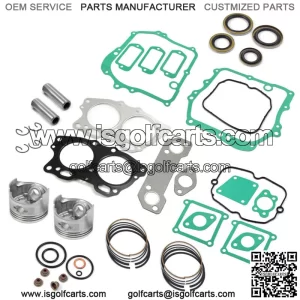 Piston & Ring STD & Gasket Kit For EZGO Golf Cart EH29C Robin 295cc 1991-2008