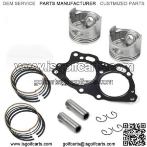 Piston & Ring Gasket For EZGO 4 Cycle Robin 295cc Gas Golf Cart 1991-up STD