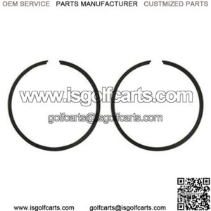 EZGO Piston Ring Set of 2 in Standard Size (Fits EZ-GO 2-cycle Gas 1976-1994)