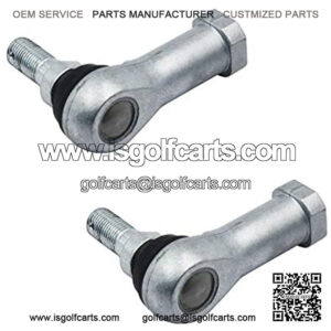 Pair(2) Driver (Left) and Passenger (Right) Tie Rod End Fits Club Car Precedent & DS Golf Cart 2004 2005 2006 2007 2008 2009 2010 2011 2012 2013 2014 2015 2016 2017 2018 2019 2020 2021