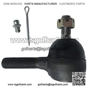 Club Car Golf Cart Tie Rod End with with Grease Fitting Fits on Club Car DS Golf Carts (1976-2008)