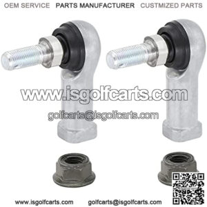 Golf Cart Left Right Thread Tie Rod End Kit, Set of (2) Tie Rod End, for Club Car DS & Carryall 2009-up golf cart gas or electric models, OEM# 102022601 102022602 102288301