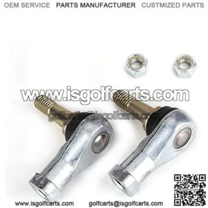 Golf Cart Tie Rod Ends Ball Joint Kit for EZGO, (2 Pack) for EZGO TXT Tie Rod End Fits for EZGO Golf Cart Electric & Gas Carts 2001 + UP 70902-G01 & 70902-G02 (Driver & Passenger Side)