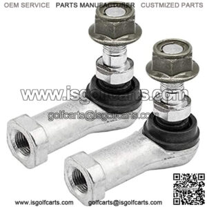 Ball Joint Kit,Set of (2) Tie Rod End Fits for Club Car Precedent 2004-UP & 2018-up Tempo Right Hand Thread #1022883-01#1020226-01