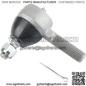 2pcs Golf Cart Tie Rod End Ball Joint for Club Car DS 1976-2008 Gas Electric,Left-Hand Thread Ball Joint and Passenger Side, OEM# 7540