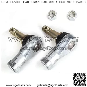 Golf Cart Tie Rod Ends Ball Joint Kit for EZGO, (2 Pack) for EZGO TXT Tie Rod End Fits for EZGO Golf Cart Electric & Gas Carts 2001 + UP 70902-G01 & 70902-G02 (Driver & Passenger Side)