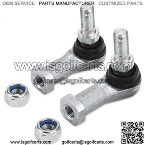 Golf Cart Tie Rod End for Club Car DS Carryall 2009-up 102022601 102022602 -2pcs