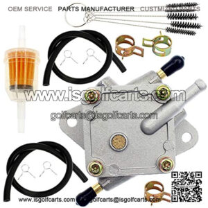 Fuel Pump Compatible for Gas Club Car Golf Cart 2-Cycle 1990 1/2 thru - 1991 1992 1993 25294-G1 S-5146 25294G1 S5146 5146