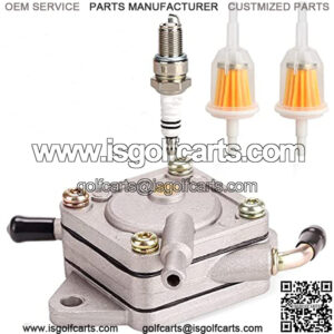 Golf Cart Fuel Pump Impulse Kit for Club Car DS Precedent 1984-up Gas with 290FE 350FE Kawasaki Engine, Replace OEM 1014523 1014524