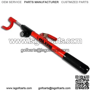 The Club 1000 Original Club Steering Wheel Lock, Red