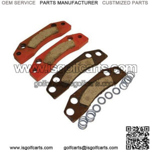 Golf Cart Disc Brake Pads - Replacement Set of 4