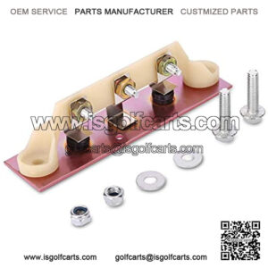 Heat Sink Assembly with Diodes for Club Car 36V & 48V Electric Golf Cart PowerDrive Chargers, Includes Mounting Hardware