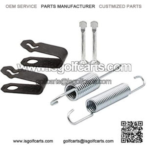 Club Car Brake Shoes Spring Kit, Fits DS Precedent Gas Electric Golf Carts,1018163-01 1011466,1980-UP