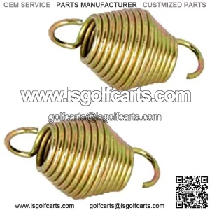 Golf Cart Brake Return Spring for Gas&Electric Years 1999 up, Electric Years 1988-1998 Replaces 1013531 (2/pkg)