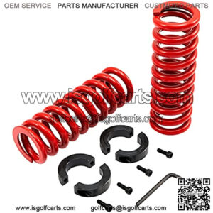 Yamaha Golf Cart Shock Springs Fits Yamama Golf Cart G14, G16, G19, G20, G22,G29 Heavy Duty Rear Suspension Coil Spring 2pcs