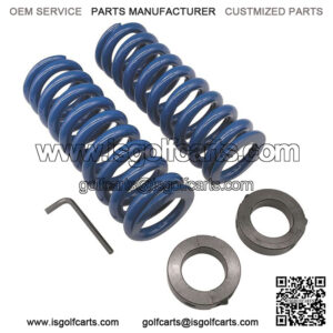 Yamaha G14, G16, G19, G20, G22, G29 Blue Heavy Duty Rear Shock Coil Spring Kit