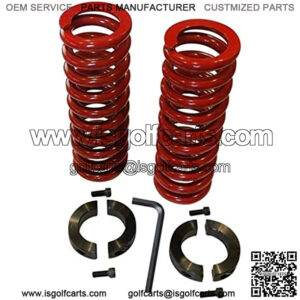 Heavy Duty Rear Coil Springs - Fits Yamaha G14, G16, G19, G20, G22, G29 Drive Golf Cart