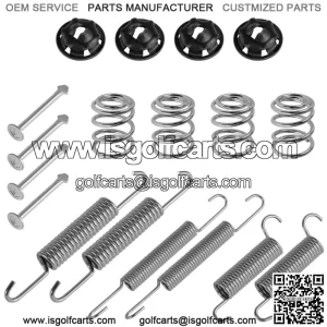 Brake Shoe Bendix Spring Kit For EZGO 27944-G1 TXT 1997-Current