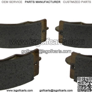 (4) Brake Shoes (97-09) Gas/Electric TXT and Gas RXV Golf Cart - Set of 4