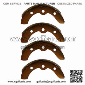 Manual Adjusting Brake Shoe Set for Club Car DS Golf Carts 1981-1994