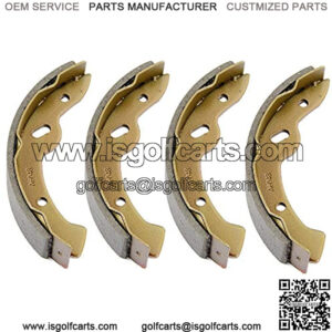 EZGO Golf Cart Replacement Brake Shoes 27943G01 70795G01 Fits E-Z-GO Medalist 1997 Up EZGO TXT 1996+, Workhorse 96+, Yamaha G14-G22 94-06
