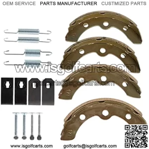 1 Juego de Zapatas de Fpara Carrito de Golf, Kit de Resorte, aleaci??n de Aluminio, Piezas de Hardware duraderas, Conjunto de Piezas de Repuesto