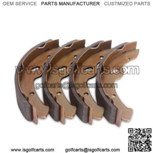 (4) Golf Cart Brake Shoes for EZGO TXT RXV Workhorse Yamaha G9-G28 70795G01