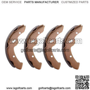 4Pcs Golf Cart Brake Shoes for EZGO TXT Yamaha Golf Cart OEM 70795-G01