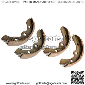4 Pcs Brake Shoes Fits Club Car for DS Gas & Electric 1995-Up 1018232-01