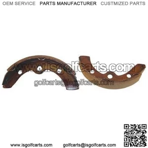 EZGO Marathon/ TXT/ Medalist Brake Shoes - Set of 2, Long Rear (Fits 1987-1996, 2009+)