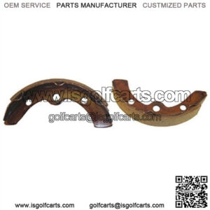 Brake Shoes - Set of 2 - Long Rear Shoe for EZGO Club Car Golf Cart