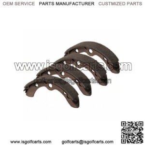 Brake Shoe Set of 4 Fits Select Club Car EZGO and Yamaha Golf Cart Models