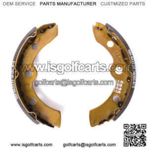 Club Car Golf Cart Brake Shoe Set (2) For Club Car 1995-Up