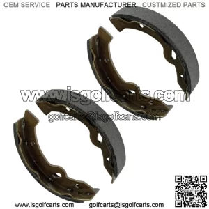 2 Set of Brake Shoes For EZGO TXT / RXV 1997-Up Workhorse 96 Golf Cart 27943-G01