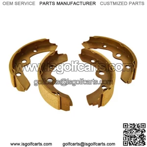 4 pk Club Car Brake Shoes Fits DS G&E 1995-up & Precedent G&E Golf Cart