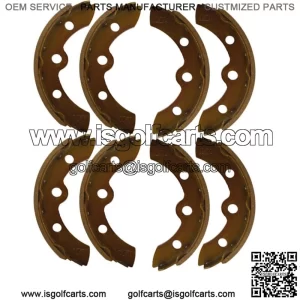 8PK Gas Electric Golf Cart Brake Shoes for Club Car 1995 &Up DS Precedent Brakes