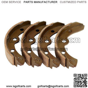 Golf Cart Brake Shoes Fit 1995-up Club Car DS and Precedent 1018232-01