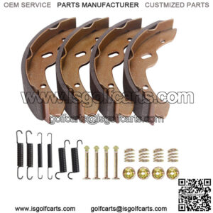 Golf Cart Brake Shoes & Spring Kit for EZGO TXT Medalist 1997-up,27943-G01