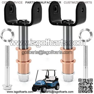 Golf Cart Front End King Pin Repair Kit for Club Car Precedent G&E 2004-up OEM# 103638601 102287201 102288201??Pack of 2??