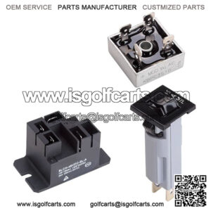 Club Car 30A DC 48V Golf Cart Battery Charger Repair Kit OEM# 17930, 22110