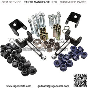 Club Car DS Deluxe Golf Cart Front and Rear End Repair Bushing Kits 1993 up