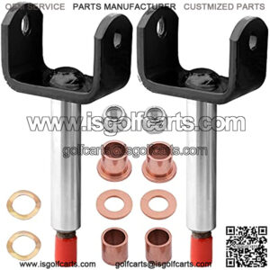 Club Car DS Kingpin Repair Kit for 1981-up Gas/Electric Golf Cart Replaces# 1016386/1010150/1016389/8067/7048