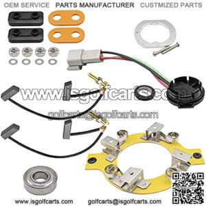 Golf Cart GE / 3.2HP Motor Deluxe Repair Kit Fits Club Car DS IQ & Precedent with GE Motor Only Old Style
