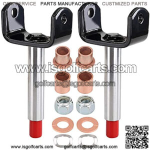 Golf Cart Front End King Pin Repair Kit for Club Car DS 1981-Up,OEM# 1016386 1010150 1016389 8067 7048