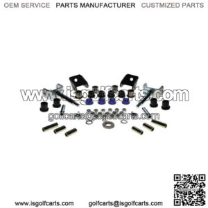 Club Car DS Golf Cart Front End Repair Kit, Bushings, Clevis, King Pins - Fits 1