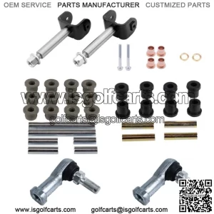 Golf Cart Fron End Repair Kit For Club Car Precedent, W/ King Pin & Tie Rod Ends