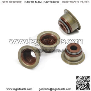4pcs Valve Stem Seal for EZGO Gas Golf Cart 1991-Up 295cc 350cc MCI 4 cycle