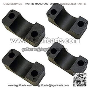 (Set of 4) Golf Cart Brake Blocks for Club Car DS Golf Cart 1981-Up,1011402, 1010811, 1010812??10108122